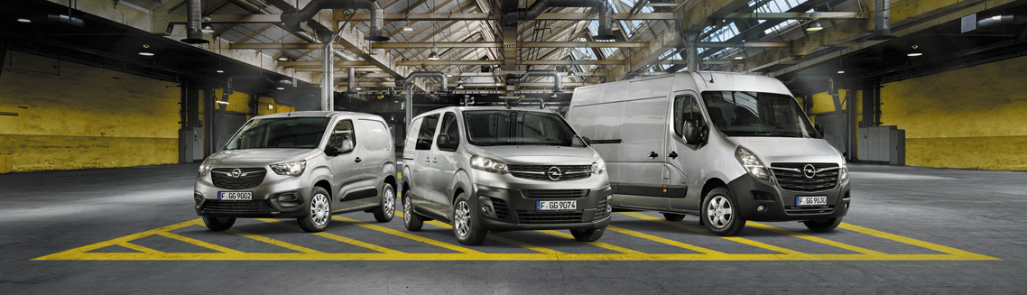 Úžitkové vozidlá Opel Úžitkové vozidlá Opel
