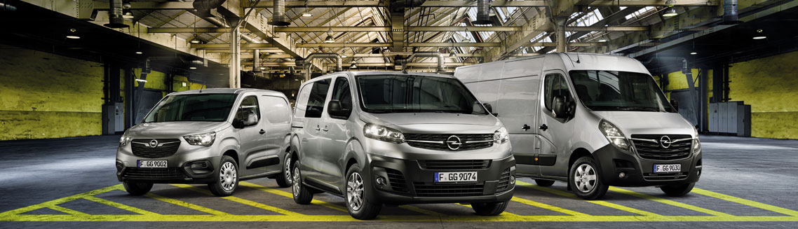 Úžitkové vozidlá Opel Úžitkové vozidlá Opel